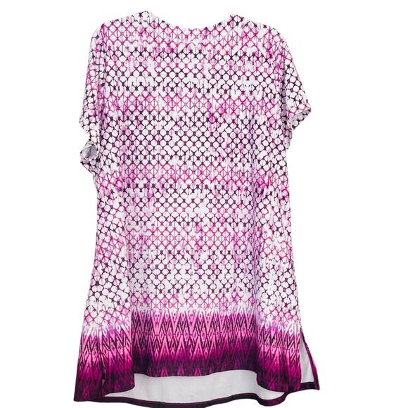 Swimsuits For All Cover Up Dress Buttery Soft 18/20 V-neck Beachy Poolside - Picture 5 of 11